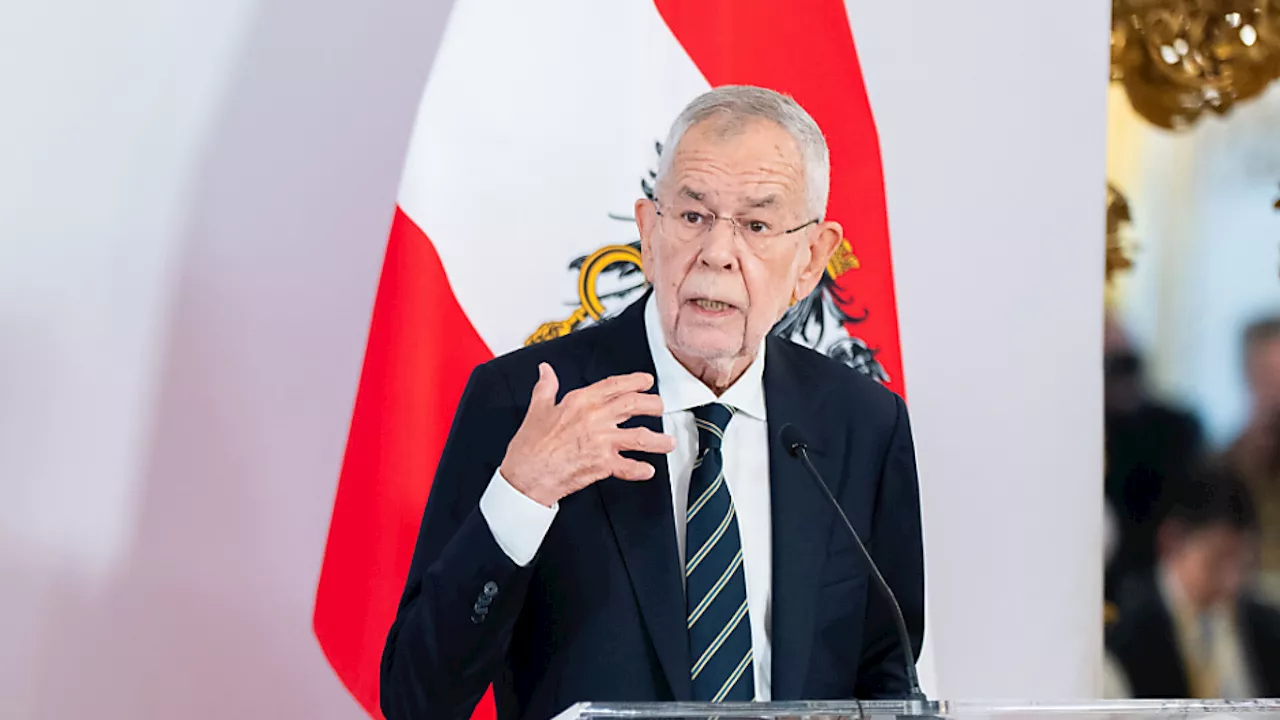 Van der Bellen zeigte in Rede von Hilfe bei Unwettern beeindruckt