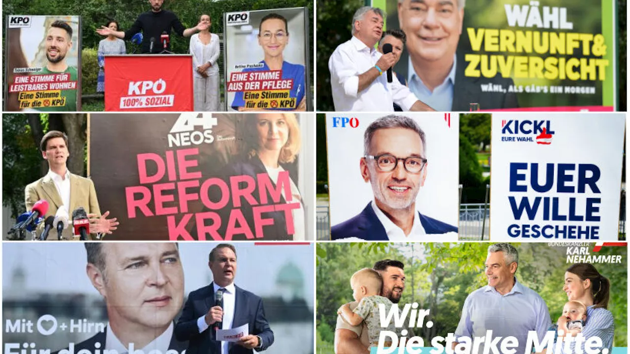 Wahlplakat-Analyse: „Kampagnen von FPÖ und Grüne sind überraschend“