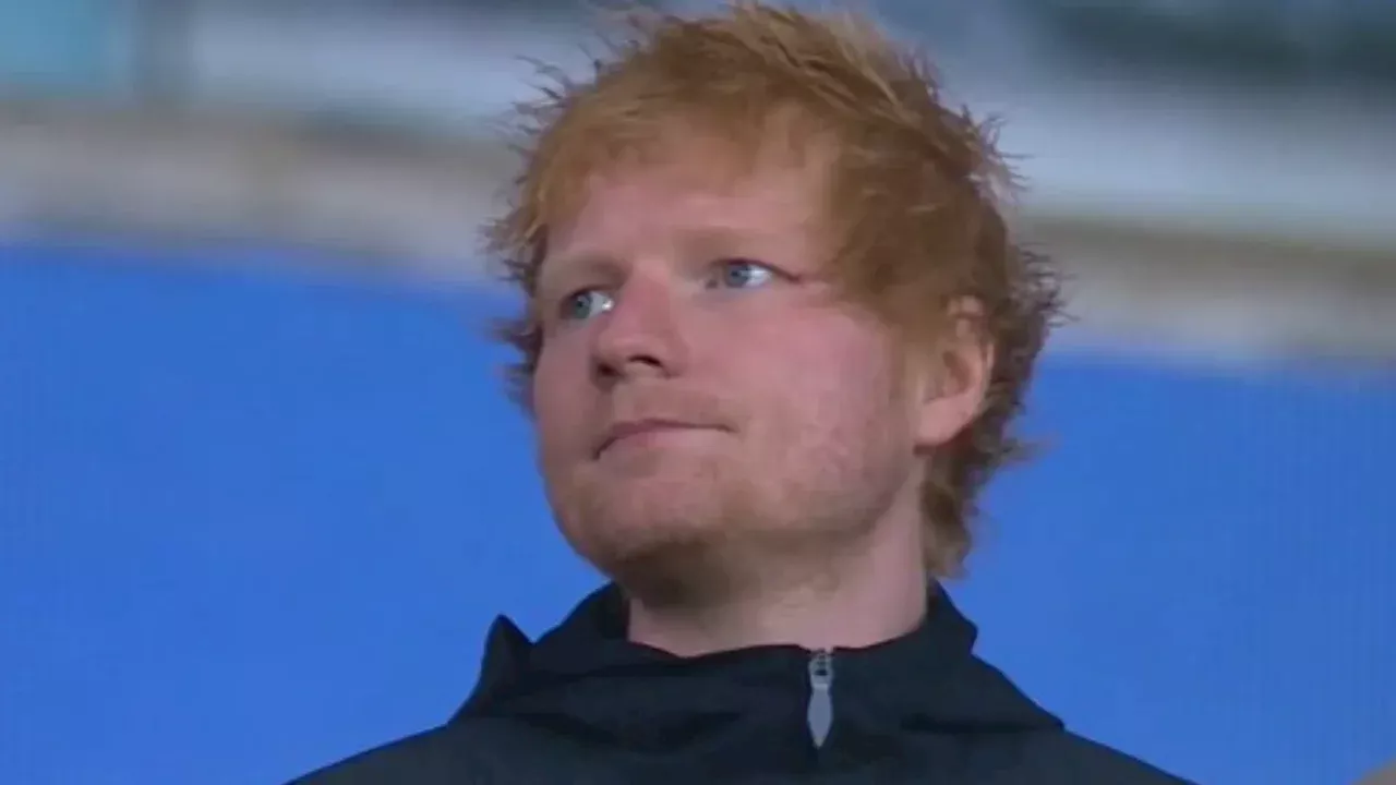 Así vive Ed Sheeran la Copa Libertadores en el mítico Maracaná