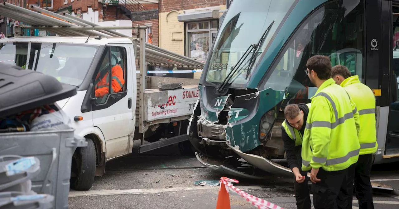 Nottingham tram crash leaves passengers facing 'significant travel disruption'