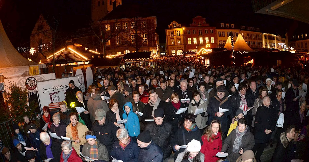 Gibt es bald ein Weihnachtssingen in der Paderborner Home-Deluxe-Arena?