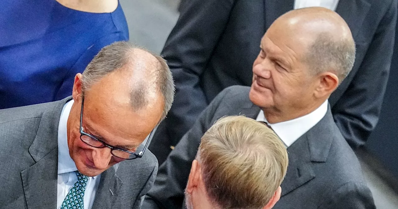 Scholz und Merz im Wahlkampf: Freut Euch nicht zu früh