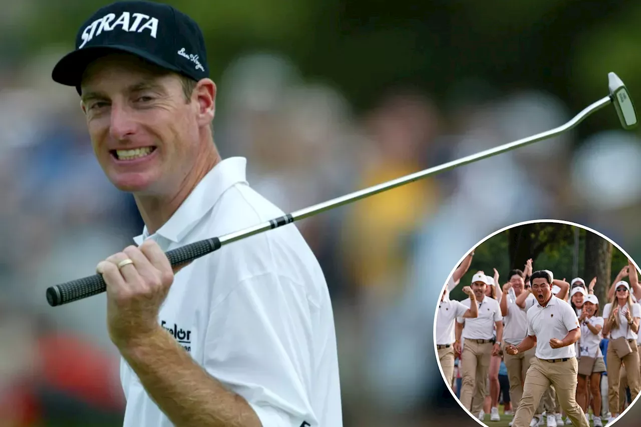 Jim Furyk tells reporter to 'f--k off' over Presidents Cup suggestion