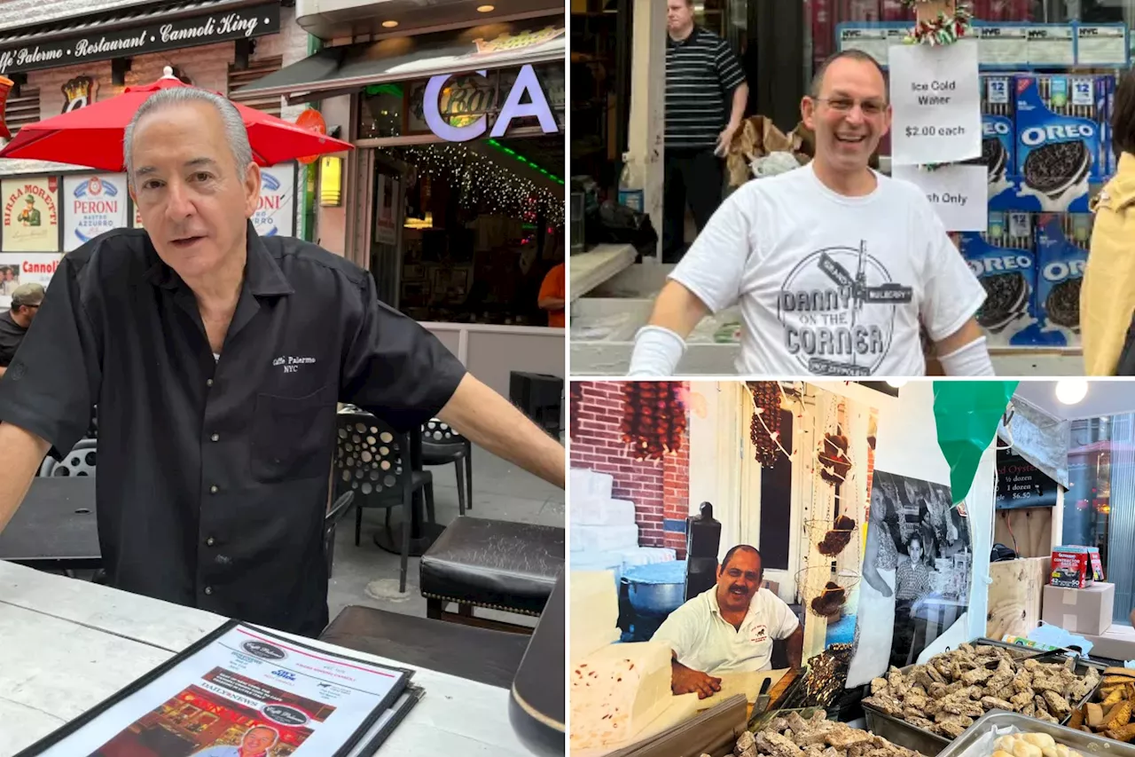 San Gennaro food vendors grapple with inflation: 'How do you charge $10 for a cannoli? You can't'