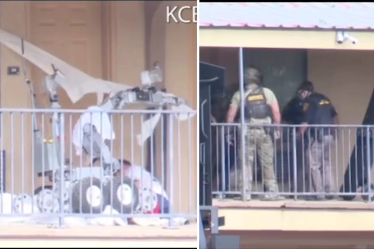 Suspect in Texas standoff tries to shoot police robot — but it outsmarts him, runs him over