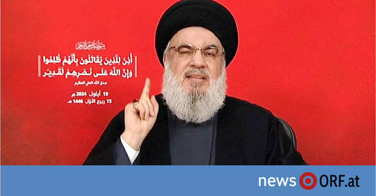 Hisbollah-Chef: Israel hat „alle roten Linien überschritten“