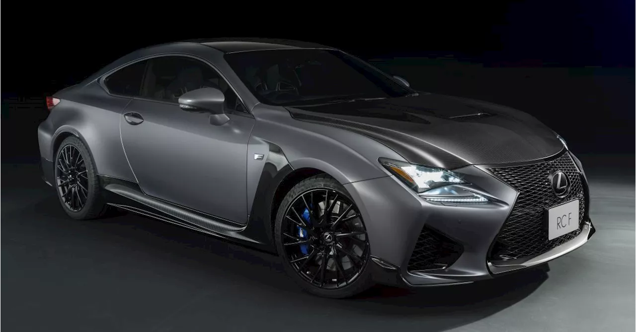 Lexus GS F and RC F 10th Anniversary limited-edition models go on sale in Japan