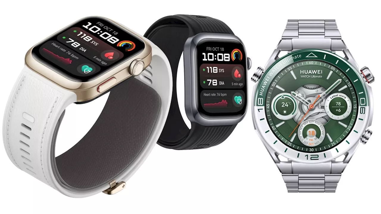 The definitive guide to the new Huawei Watch GT 5 Series, the Watch D2 and the green Huawei Watch ...