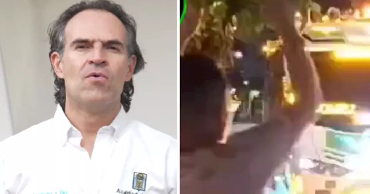 “Cero tolerancia”: Federico Gutiérrez anunció que identificó a conductor de ‘piques’ de buses