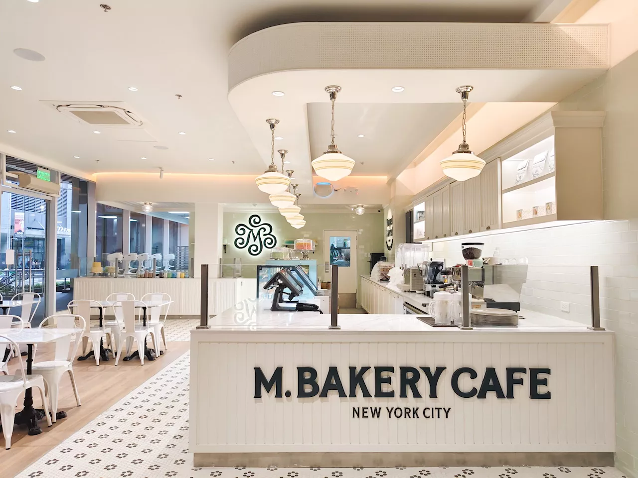 LOOK: M Bakery opens first café concept at OPUS Mall in Quezon City