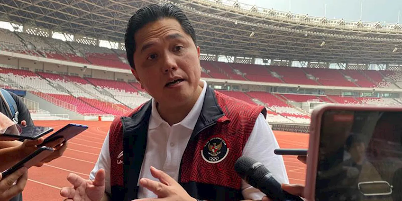 Erick Thohir Belum Puas Indonesia Naik ke Peringkat 129 FIFA