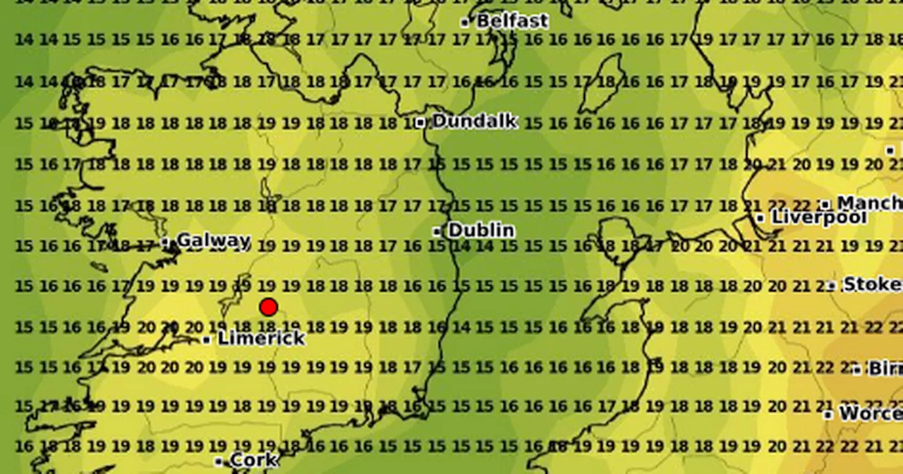 Ireland weather: Met Eireann predicts a wet weekend ahead and end to high temperatures