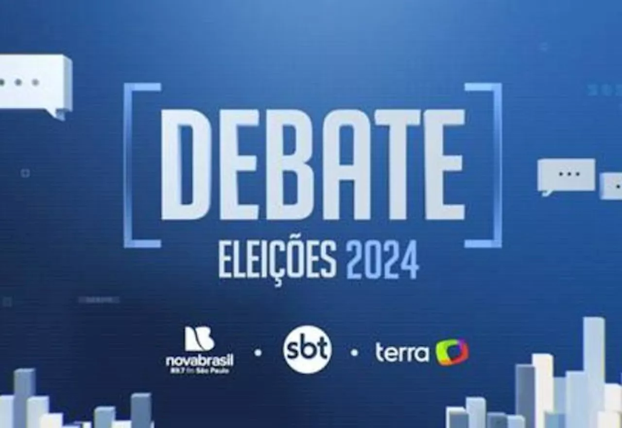 SBT, Terra e Novabrasil realizam debate entre candidatos à Prefeitura de São Paulo nesta sexta (20)