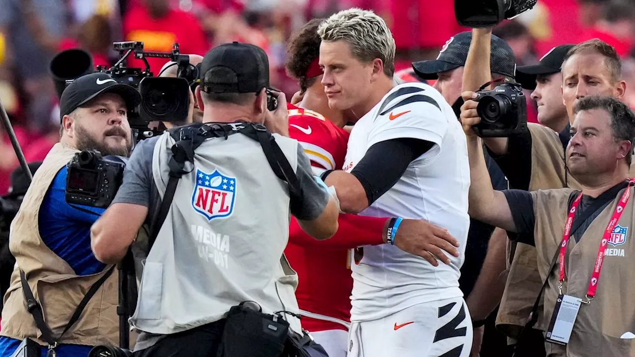 Joe Burrow Explains Short Postgame Hug Patrick Mahomes After Bengals' Loss to Chiefs