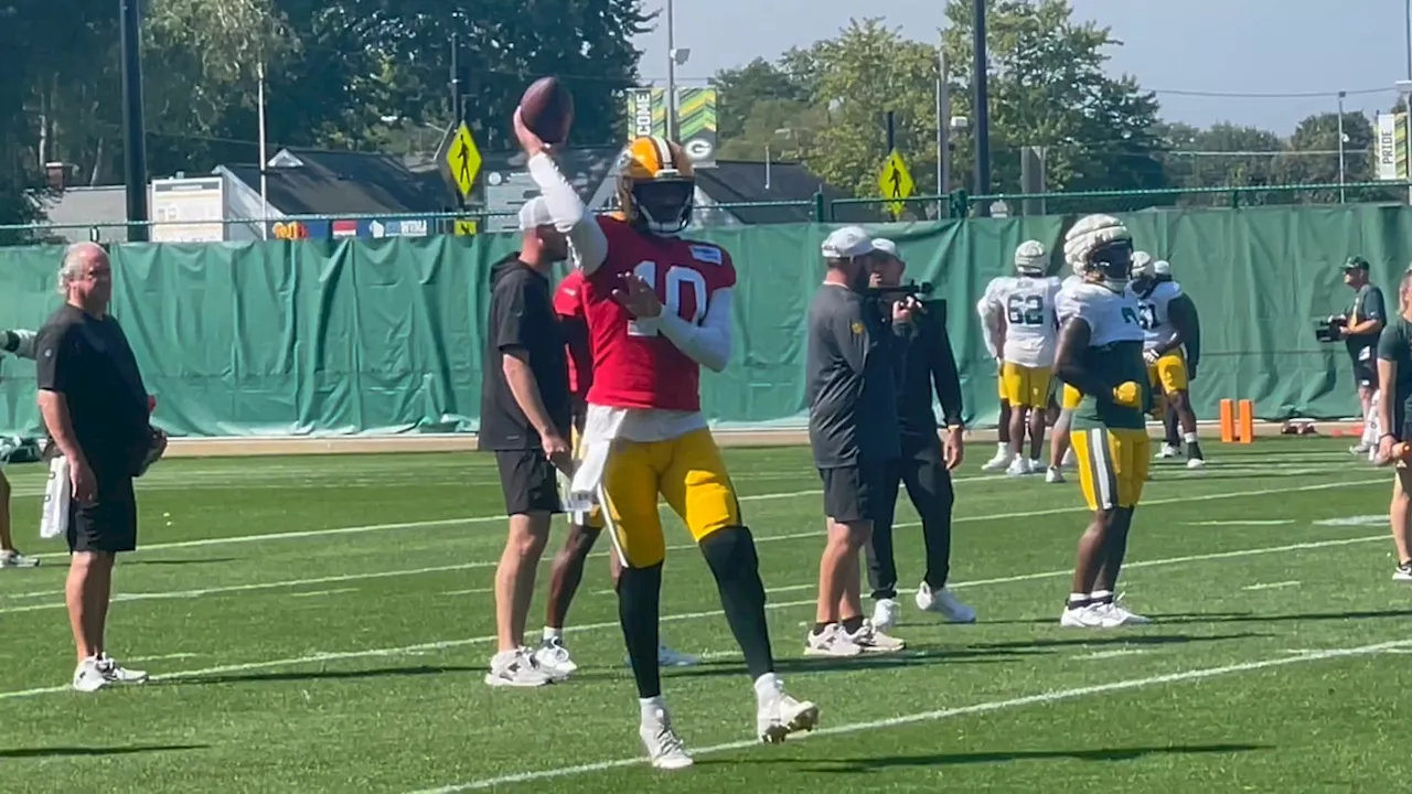 VIDEO: Jordan Love Practices Again for Packers