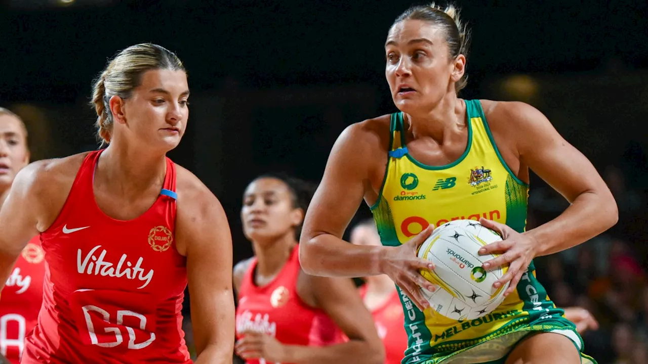 Australia 70-57 England: Vitality Roses comfortably beaten by world champions in Test series opener