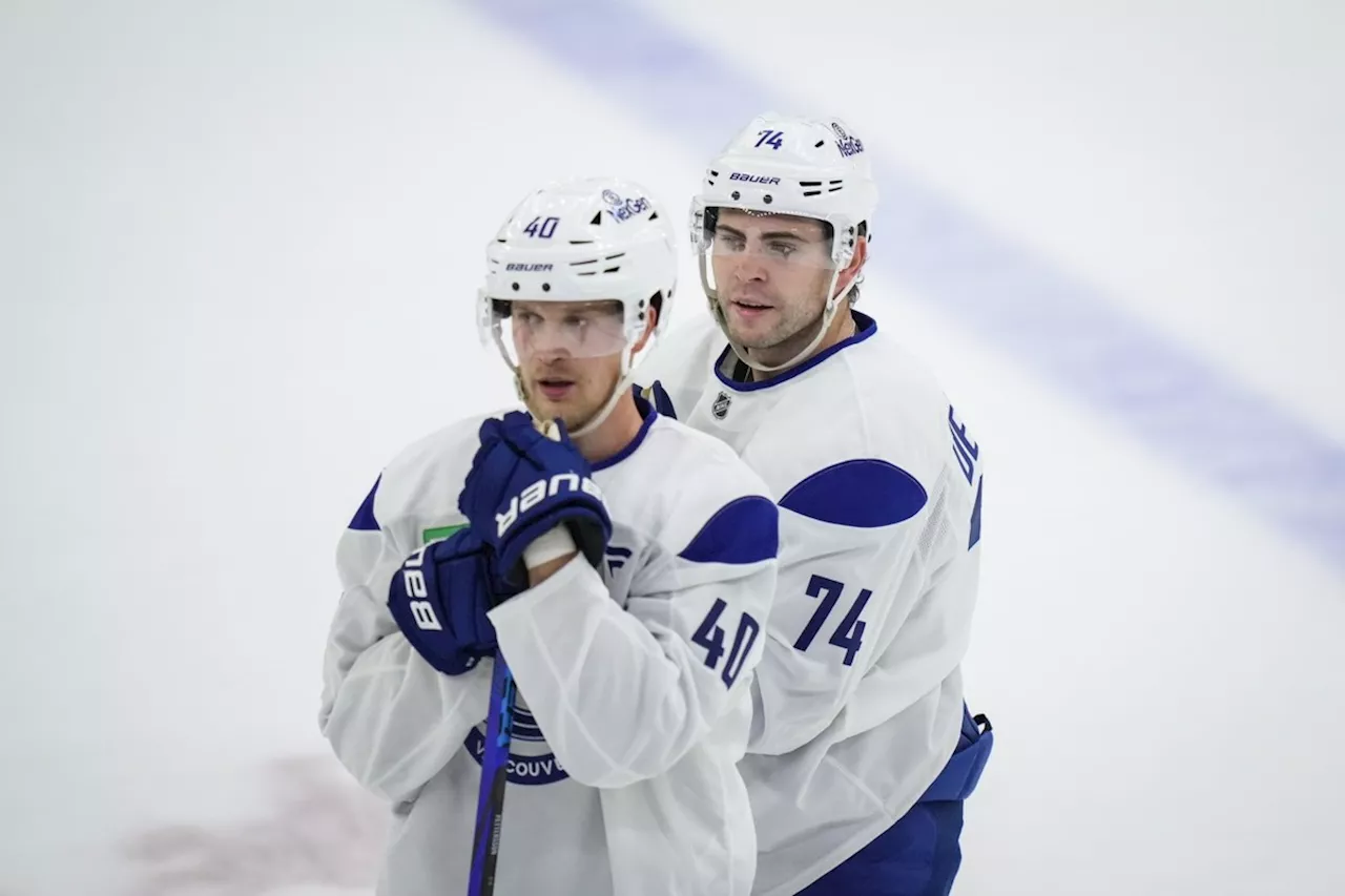 Canucks training camp 'nerve wracking' for new addition DeBrusk