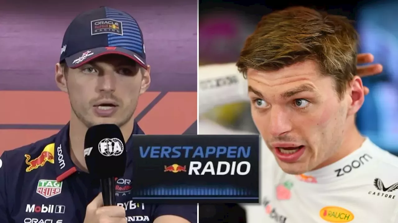 Max Verstappen hits back at FIA president following calls to 'ban' x-rated radio messages