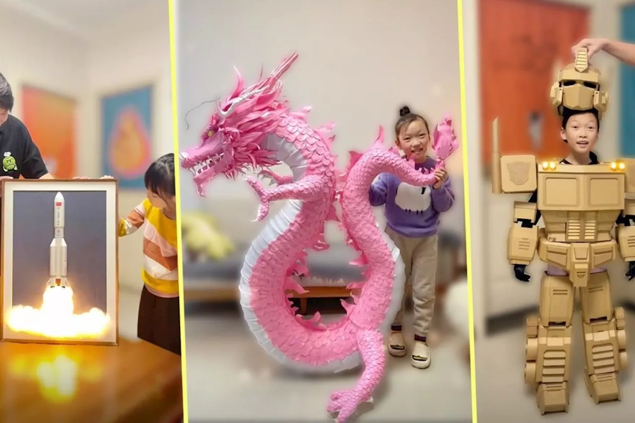 China dad transforms home into toy castle to distract daughter from electronic devices