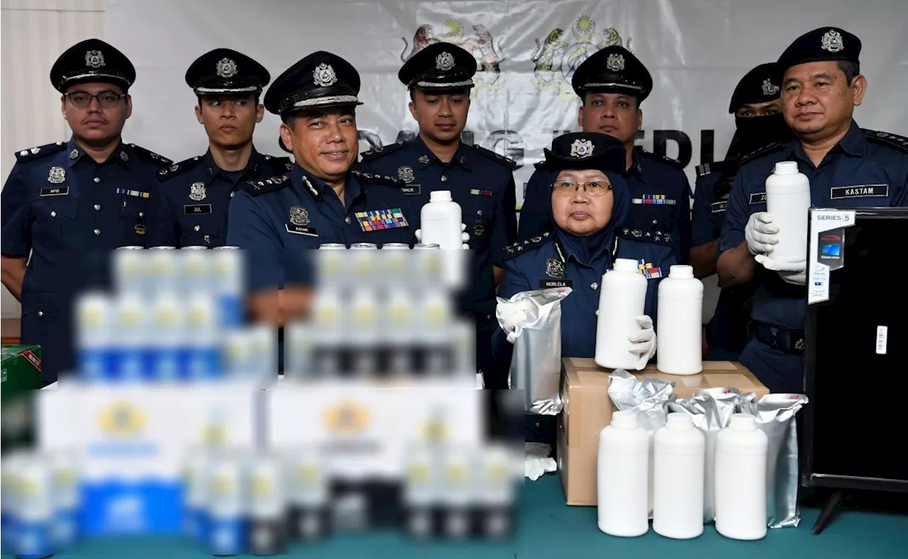 Customs Dept seize cars, drugs, liquid nicotine worth RM6.37mil at Westport and Northport raids