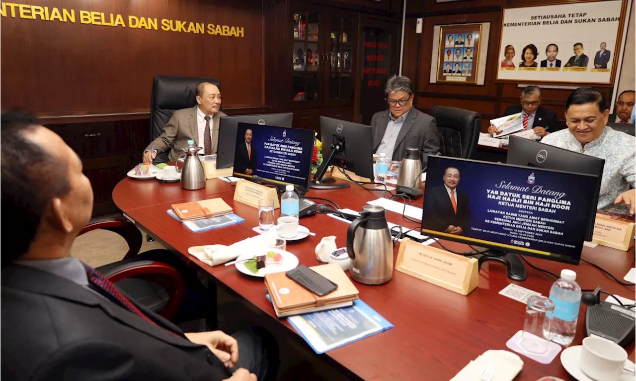 Hajiji urges stronger youth and sports development in Sabah