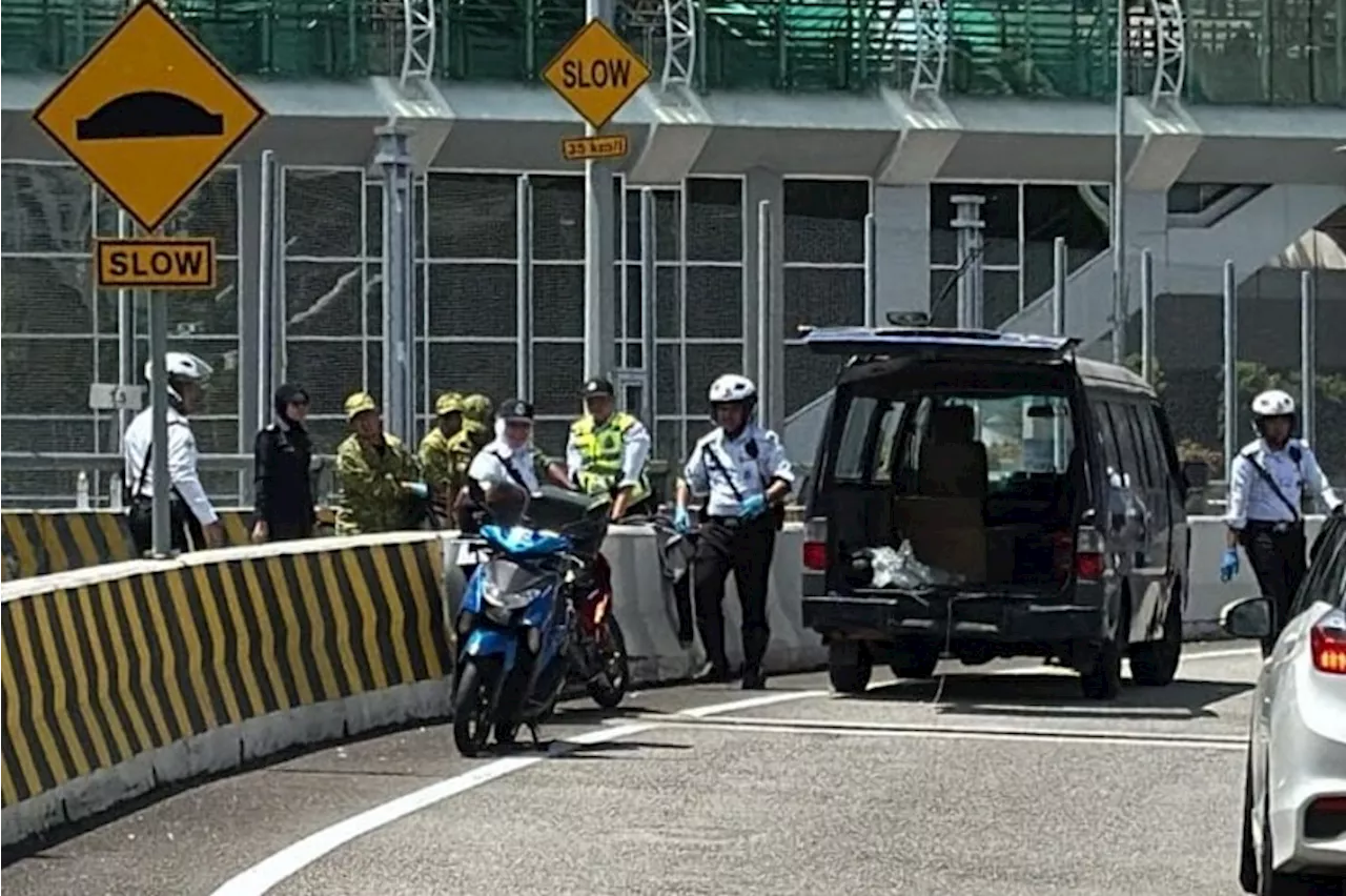 Singaporean motorcyclist dies after accident at Johor Causeway