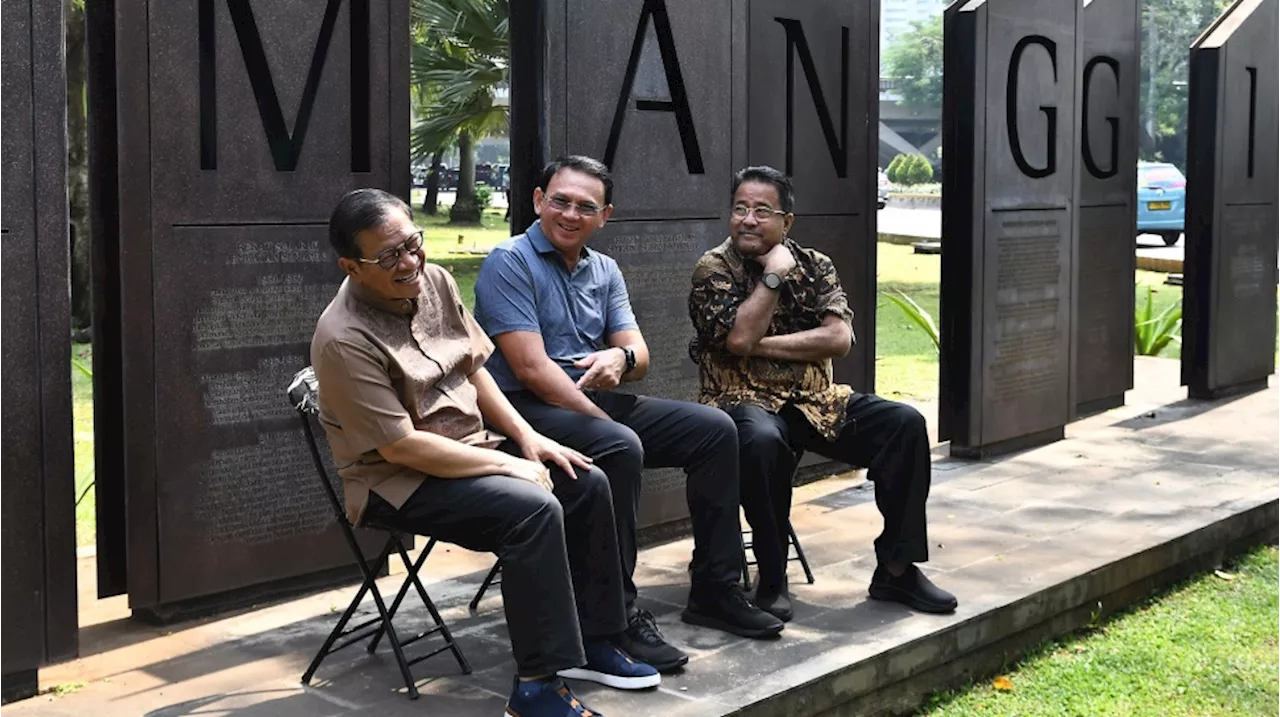 Minta Bekal untuk Pimpin Jakarta, Pramono-Rano Temui Ahok di Simpang Susun Semanggi