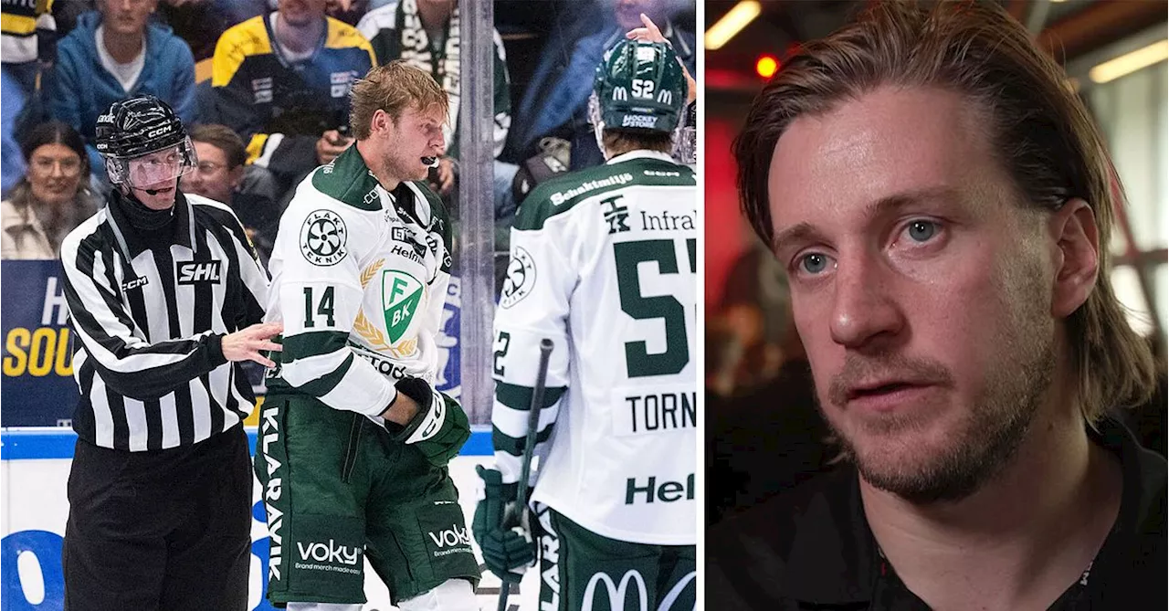 Ishockey: Fyra gånger vanligare med avstängningar i SHL jämfört med NHL: ”Ska vara mycket mindre”