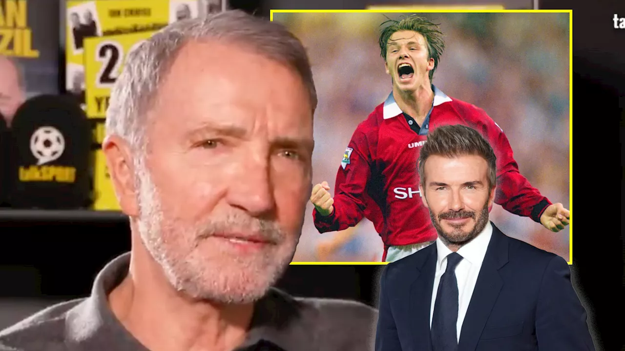 Graeme Souness adamant that Manchester United legend David Beckham was not a world-class footballer...