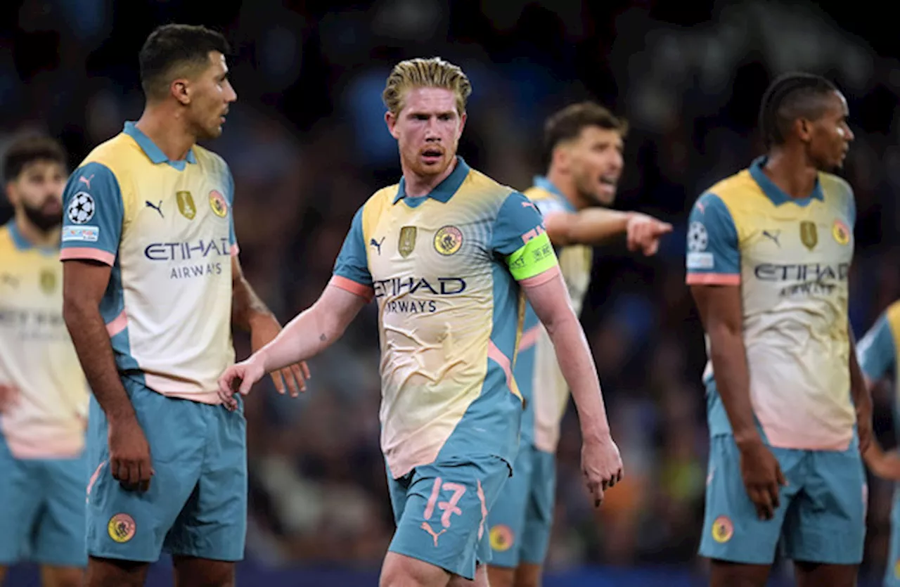 Kevin De Bruyne a doubt to face Arsenal after frustrating night for Man City