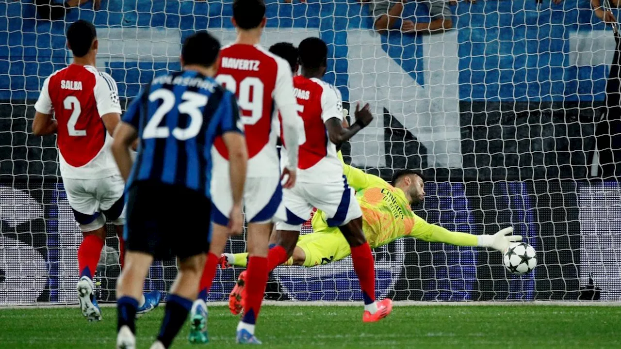 The quick-thinking that led to David Raya’s double save in Arsenal draw