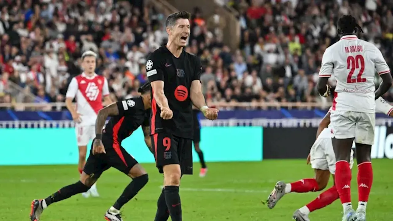 Al Barça no le alcanza el gol de Lamine y cae ante AS Monaco en Champions