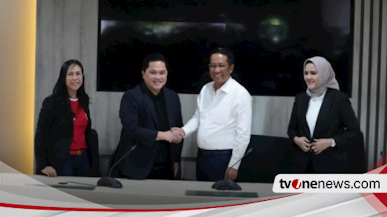 Bertemu Menkumham, Erick Thohir Apresiasi Jemput Bola Sumpah WNI Calon Pemain Naturalisasi Timnas Indonesia