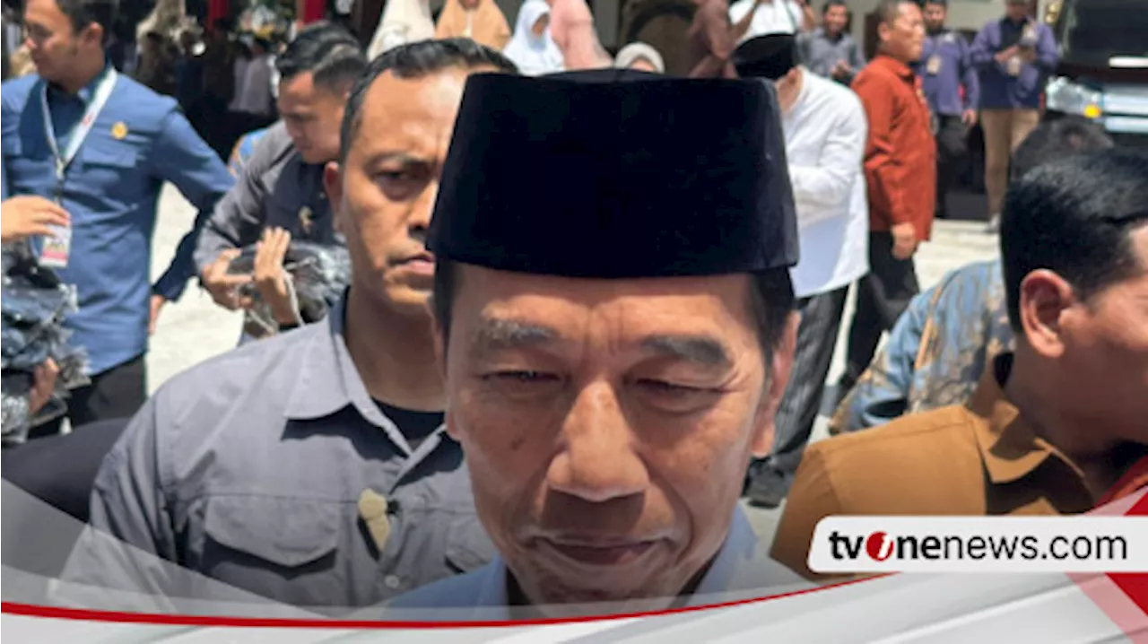 Hadiri Harlah ke-12 Ponpes Gus Miftah, Presiden Jokowi Bertemu 50 Ulama Muda Pilihan se-Jawa