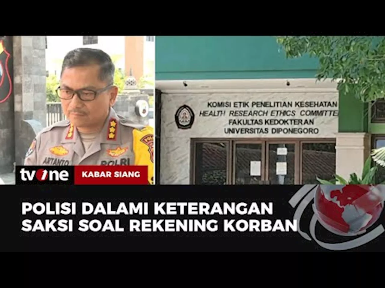 Polisi Telah Periksa 36 Saksi Kasus Perundungan di PPDS Undip