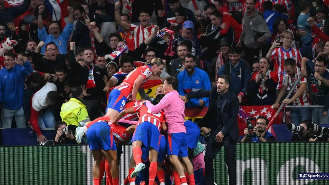 Victoria Agónica del Atlético de Madrid contra el RB Leipzig en la Champions League