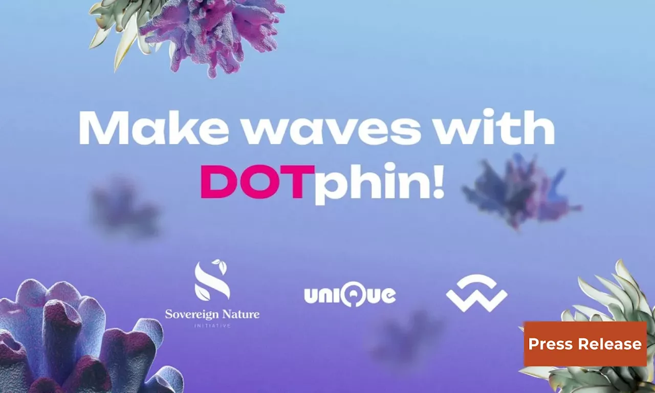 The Sovereign Nature Initiative Releases DOTphin: Eco-Evolving Avatars On Polkadot at Token 2049 in Singapore