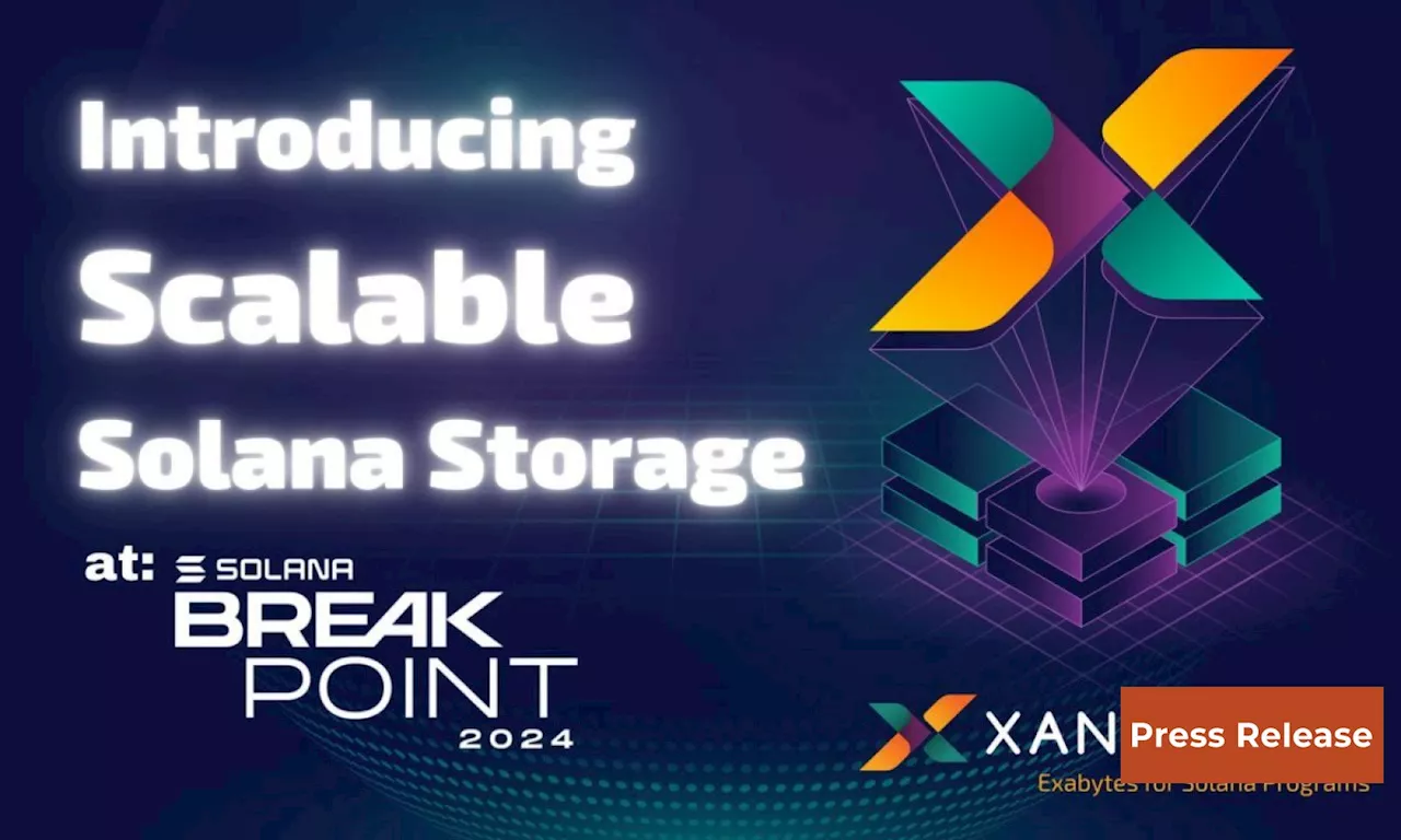 Xandeum to Unveil Solana Scaling Solution, XAND Token Launch and Liquid Staking at Breakpoint 2024