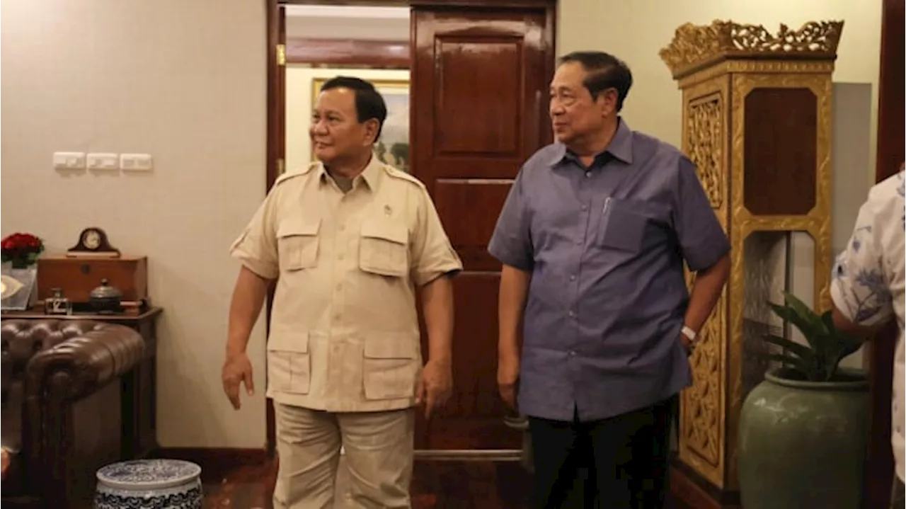 Bertemu Dengan SBY di Kertanegara, Prabowo Optimis Bisa Wujudkan Ini