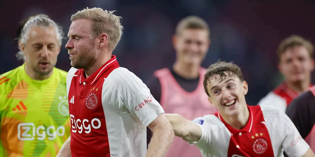 'Fris' Ajax 'maakt gehakt' van 'onderdeurtje' Fortuna: 'Klaassen, olé, olé, olé'