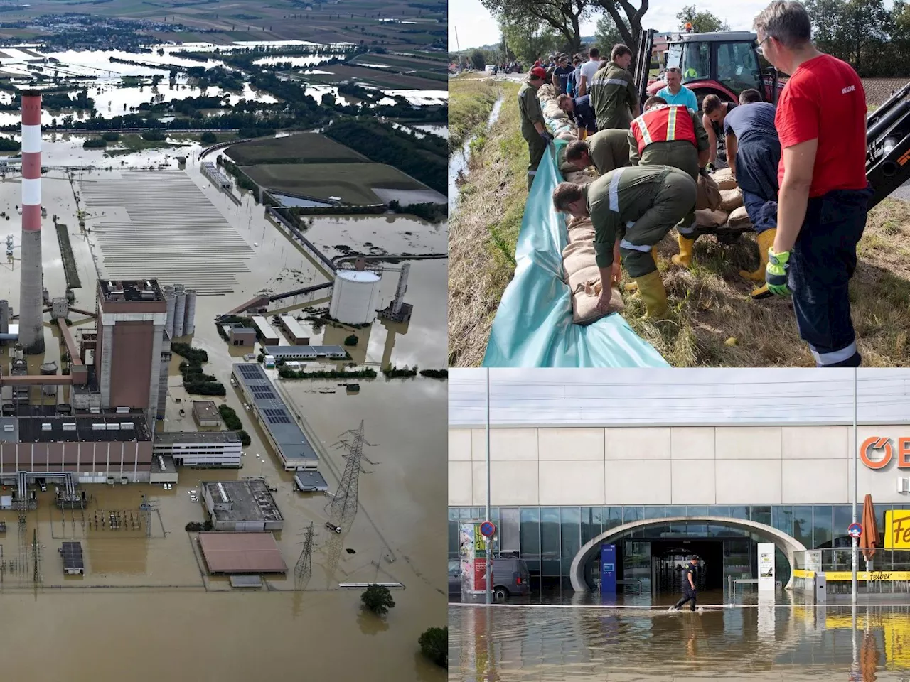 Hochwasser in Österreich: Situation entschärft, Schäden noch nicht absehbar