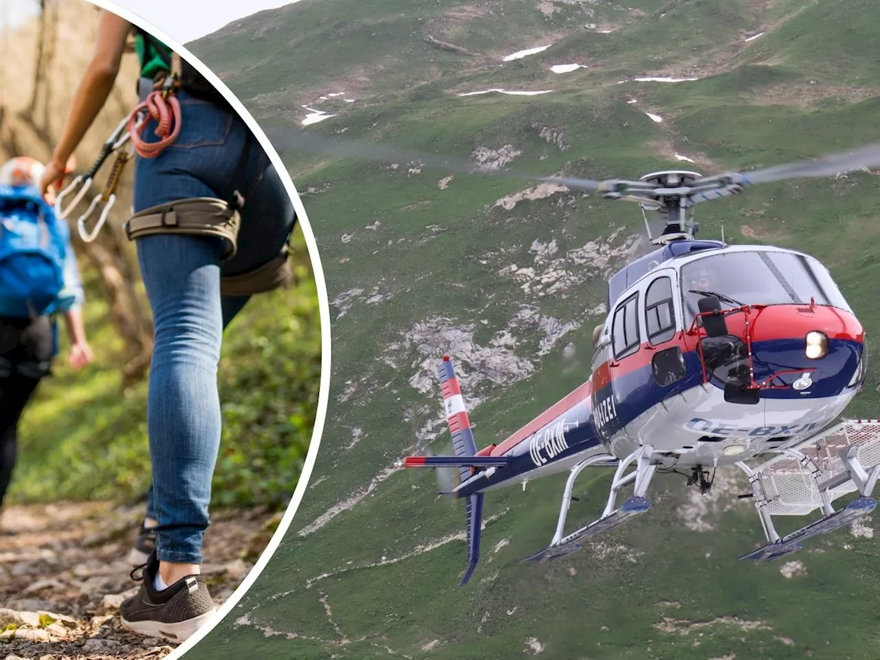 Suchaktion in Gaschurn: Erschöpfte Wanderin im Klostertal unverletzt gefunden