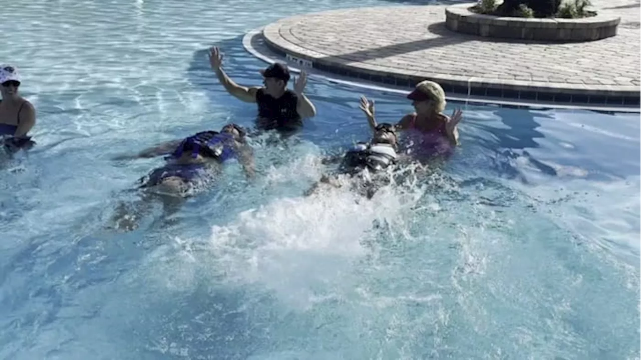 Positively JAX: St. Johns County school teaches Wounded Warriors how to swim