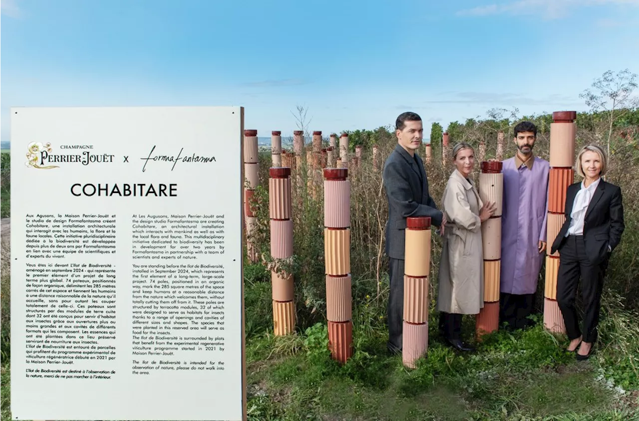 French Champagne-maker Maison Perrier-Jouët Unveils Bio Island With Formafantasma