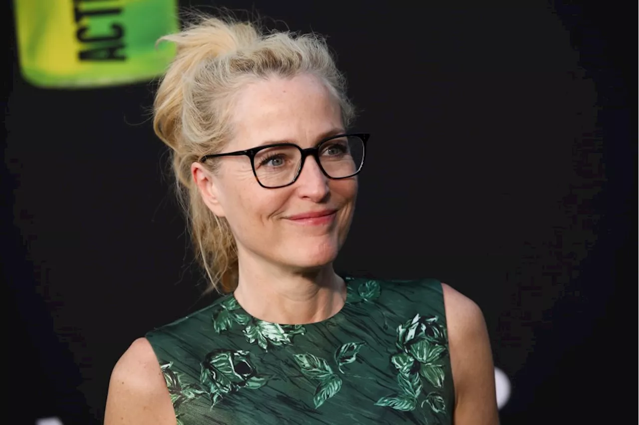 Gillian Anderson Favors ‘Intellectual Dressing’ With Pockets on Emilia Wickstead Dress for ‘The Substance’ Premiere