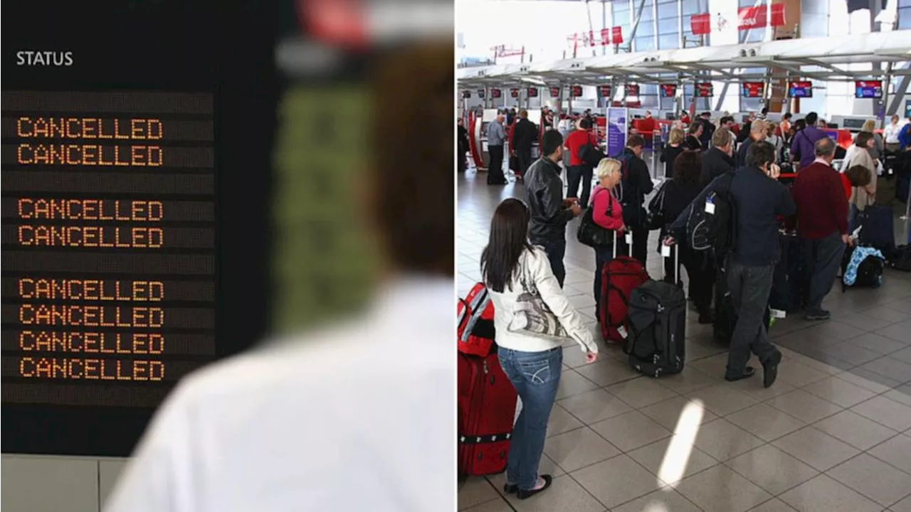 Sydney airport chaos as Qantas, Jetstar, Virgin and Rex cancel flights over ‘high winds’