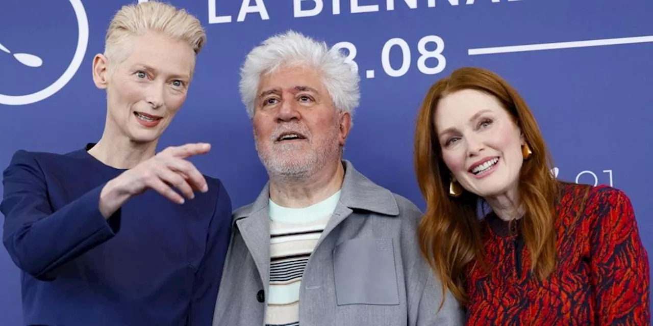 Almodóvar estrena en Venecia su primer largometraje en inglés: «Es una película a favor de la eutanasia»