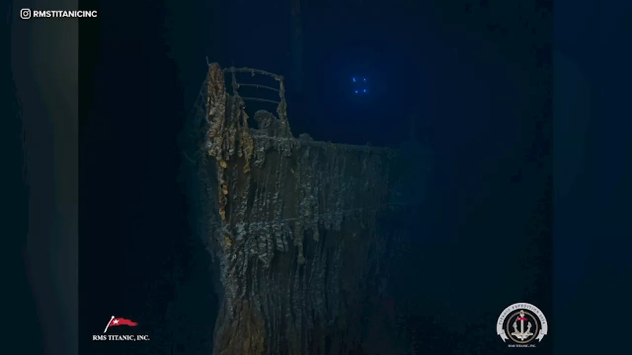 Titanic expedition yields lost bronze statue, high-resolution photos and other discoveries