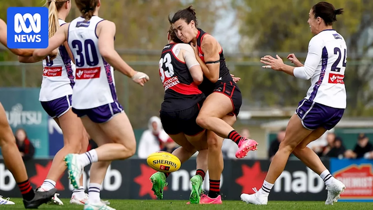 Essendon co-captain Bonnie Toogood to miss majority of AFLW season after sickening collision