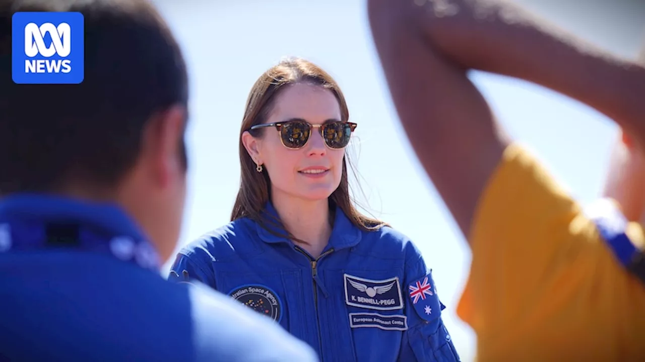 Mullewa students learn about space from Australia's only female astronaut